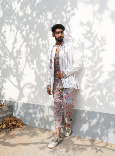 Summer Wear Multi Work White