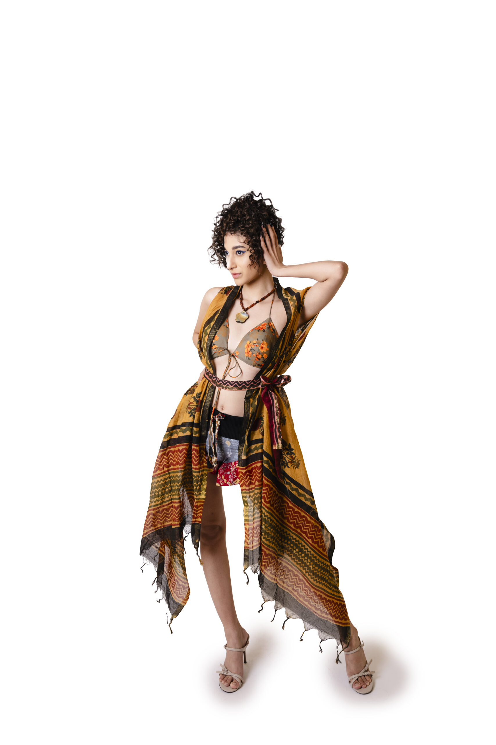 Beach Wear Black Yellow - Image 2