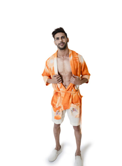 Beach Wear White Yellow