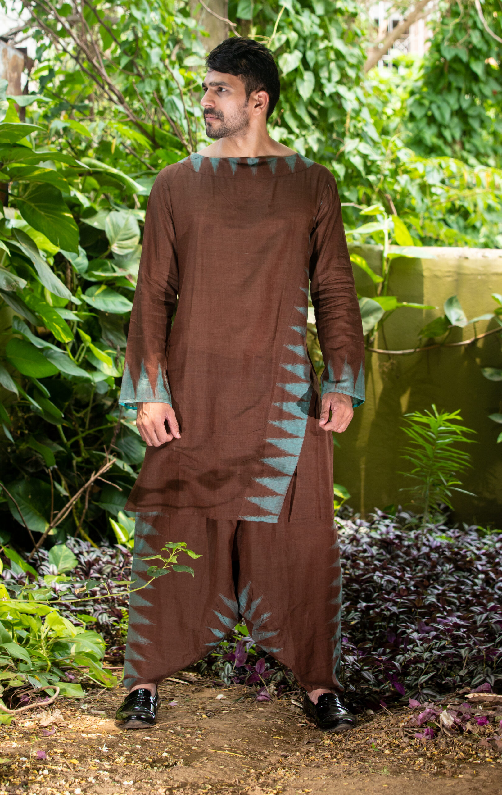 Handloom Kotpad (Cocoa Brown) - Image 4