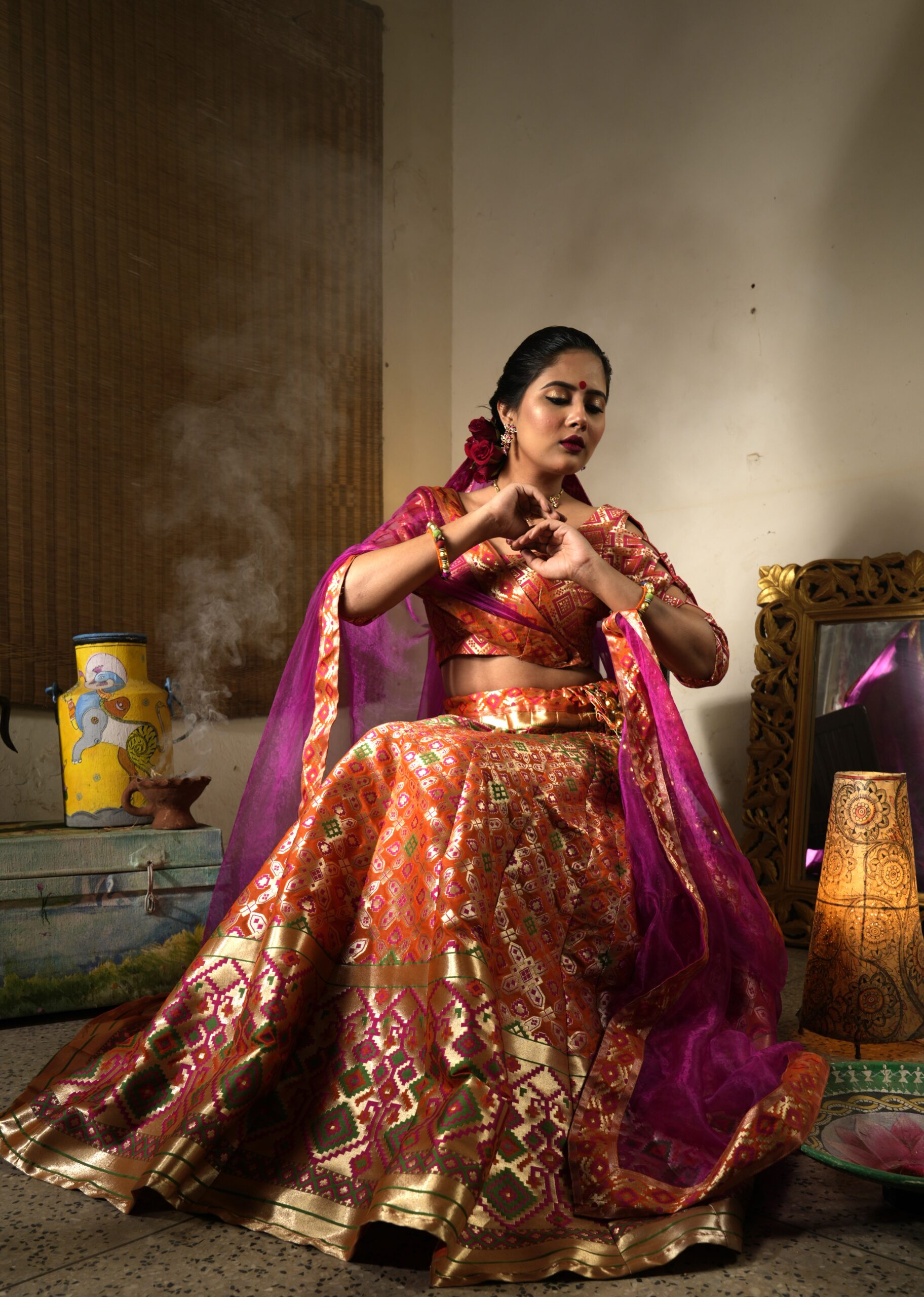 Wedding Wear Orange - Image 4