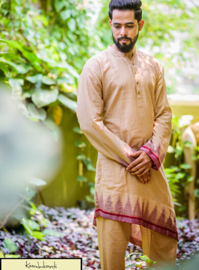 Handloom Kotpad (Beige)