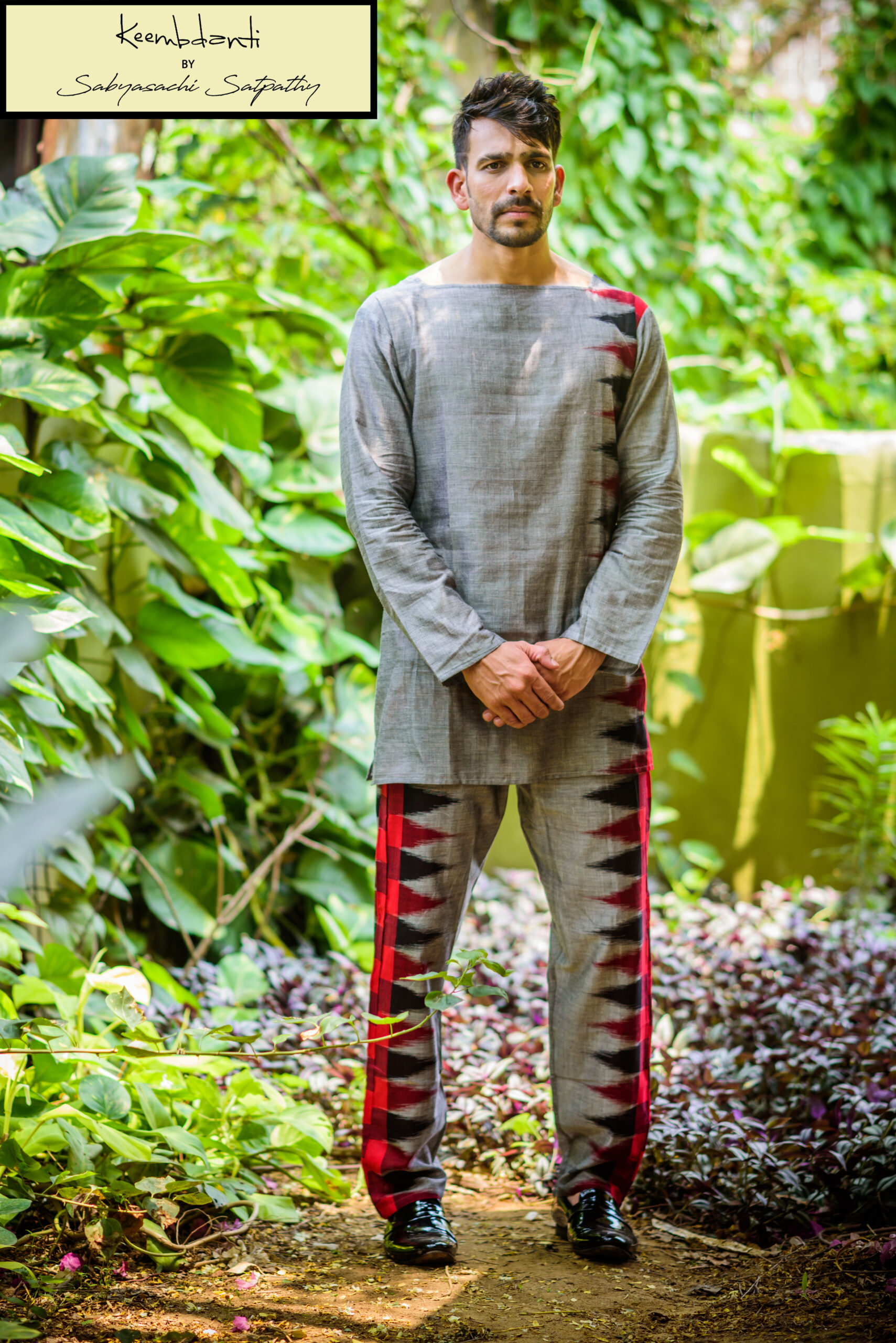 Handloom Kotpad (Gray)