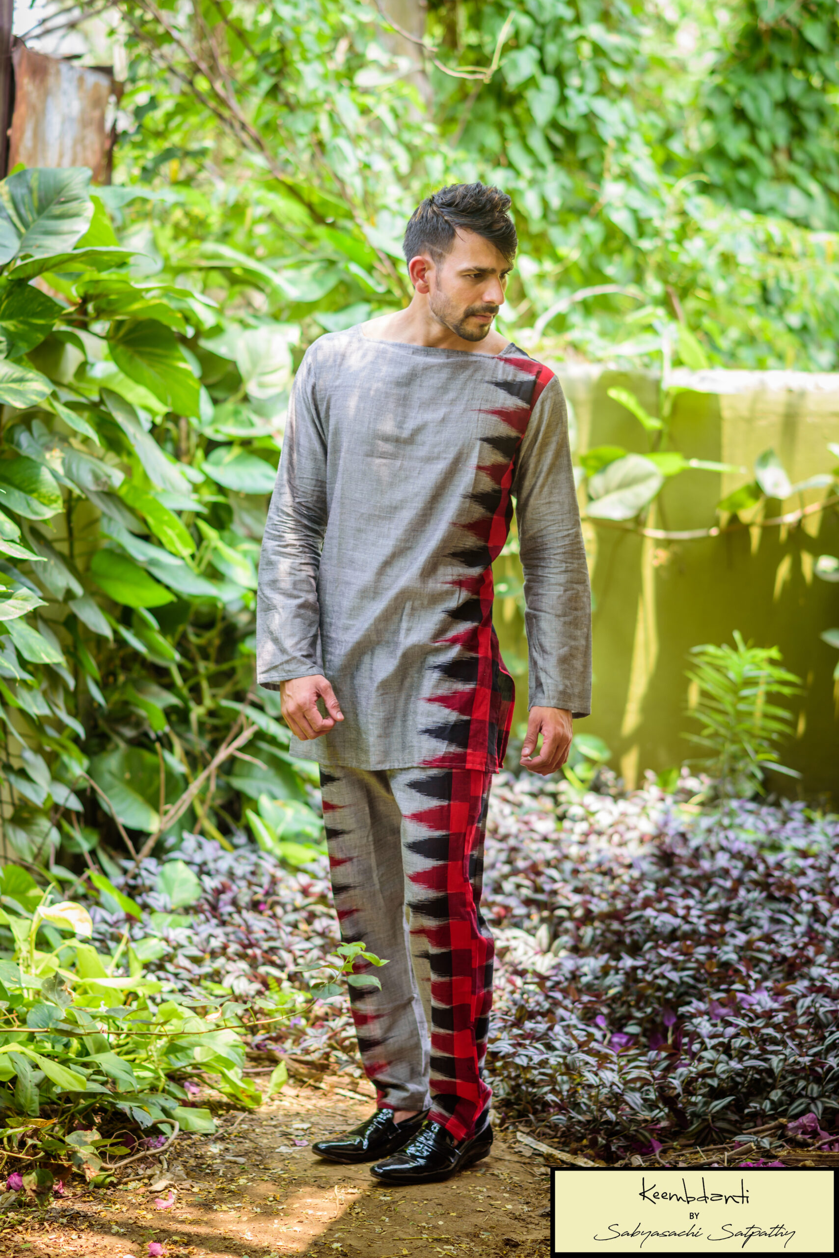 Handloom Kotpad (Gray) - Image 2