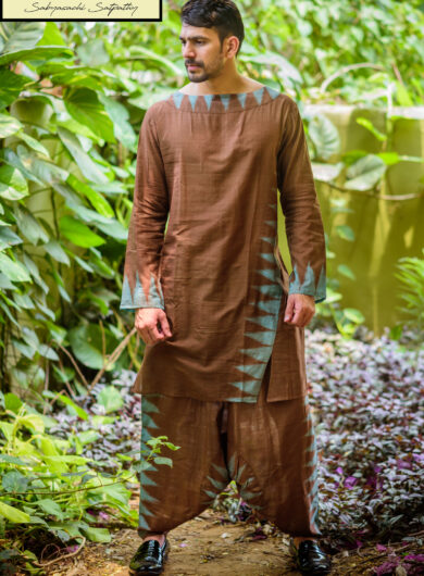 Handloom Kotpad (Cocoa Brown)