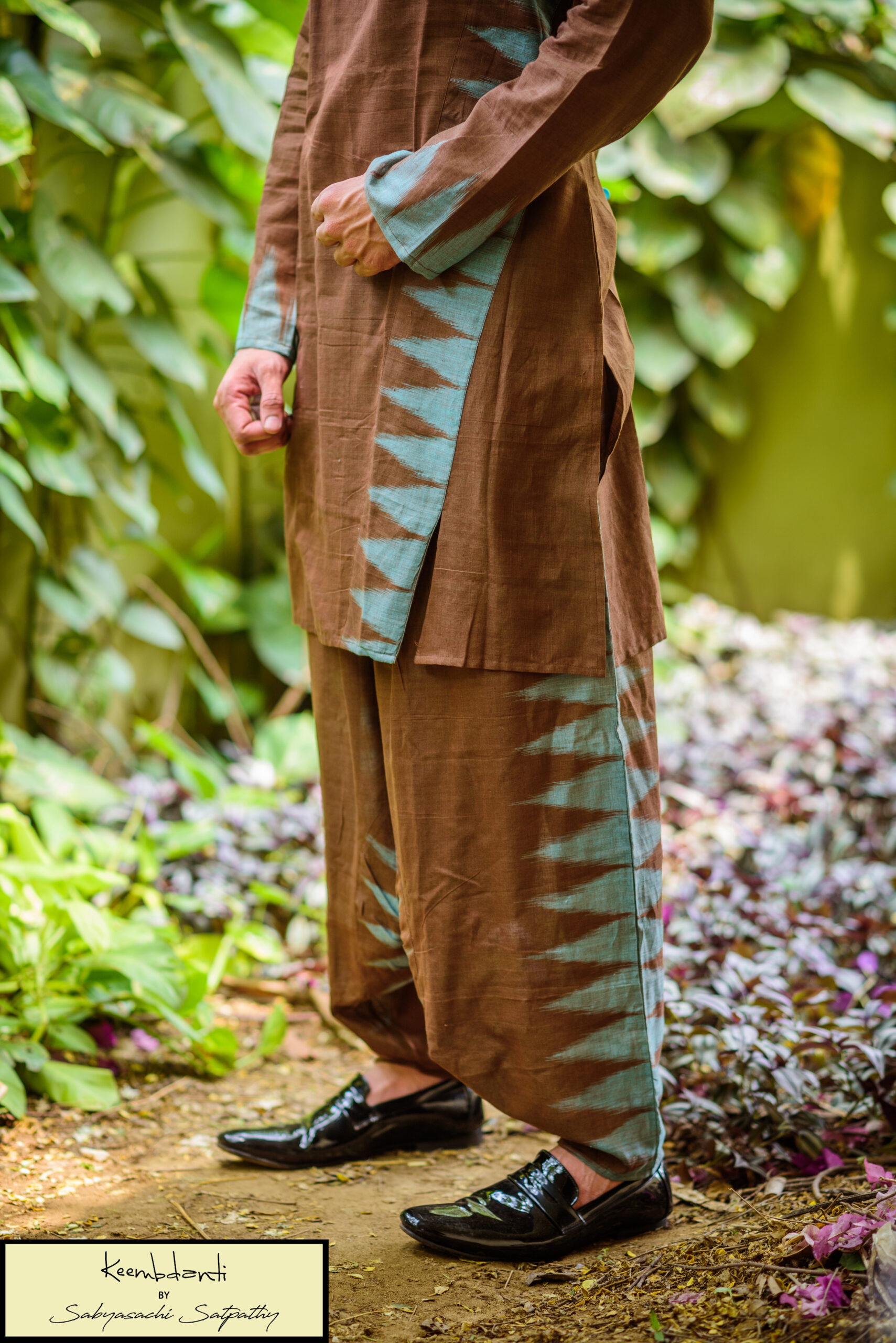 Handloom Kotpad (Cocoa Brown) - Image 3