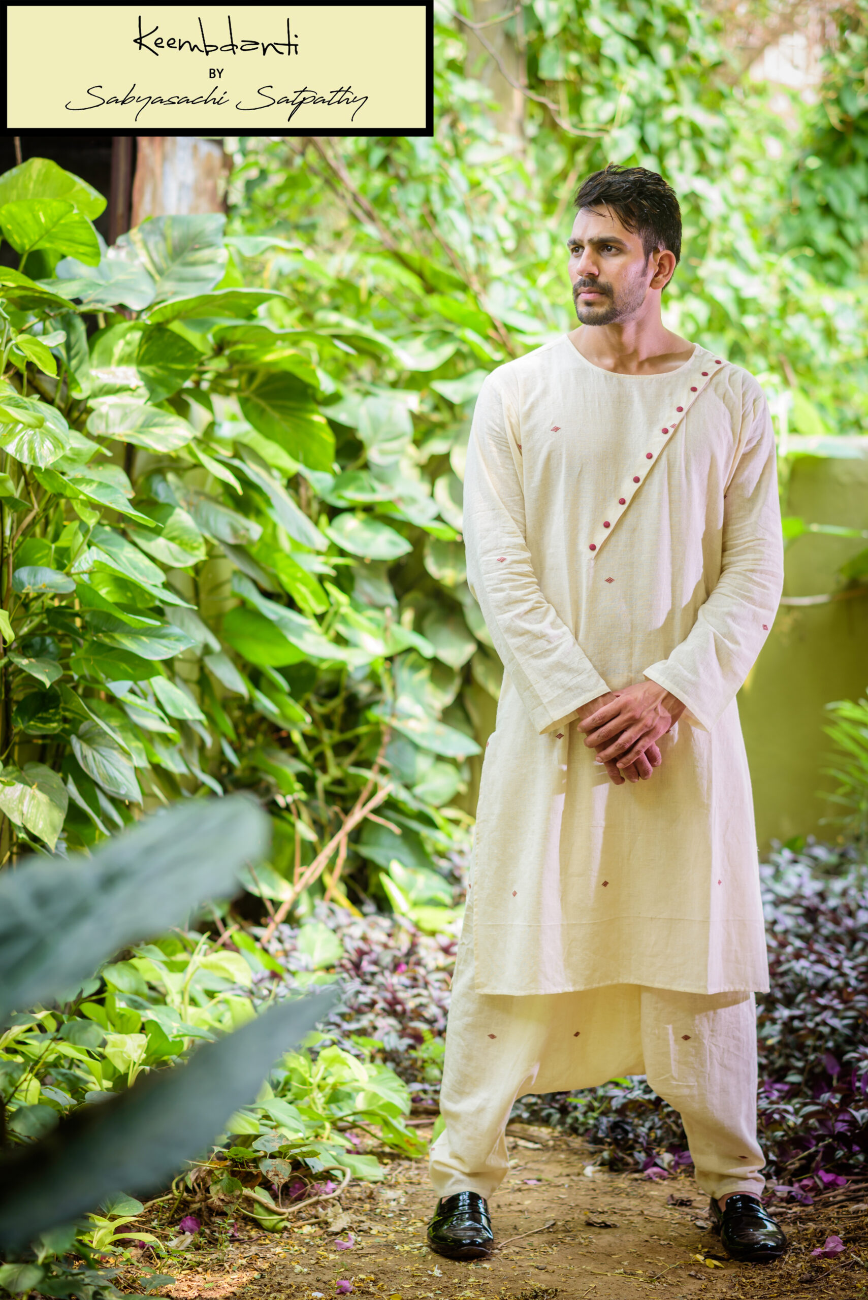 Handloom Kotpad (Off White) - Image 3