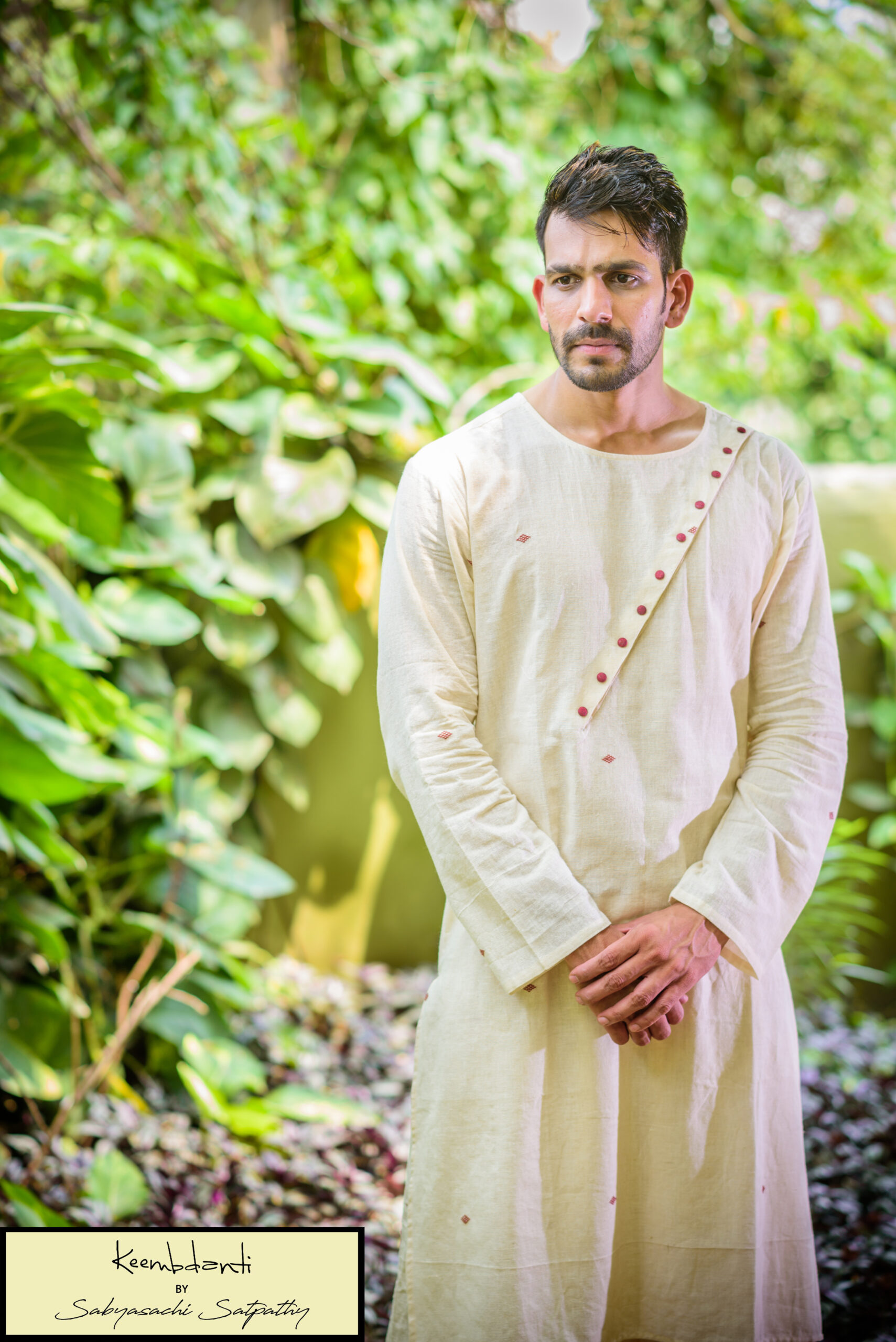 Handloom Kotpad (Off White) - Image 2