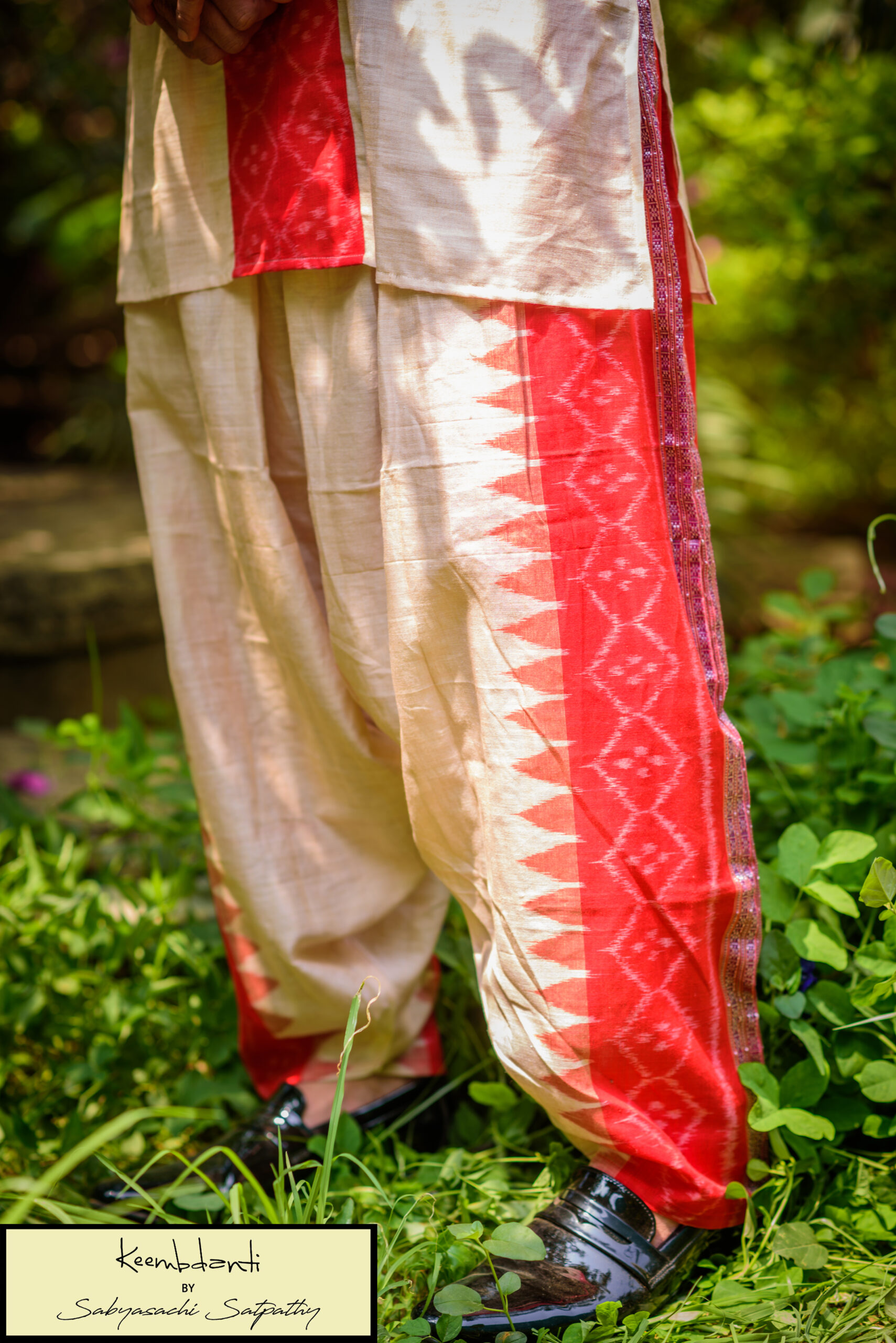 Handloom Kotpad (pink) - Image 2