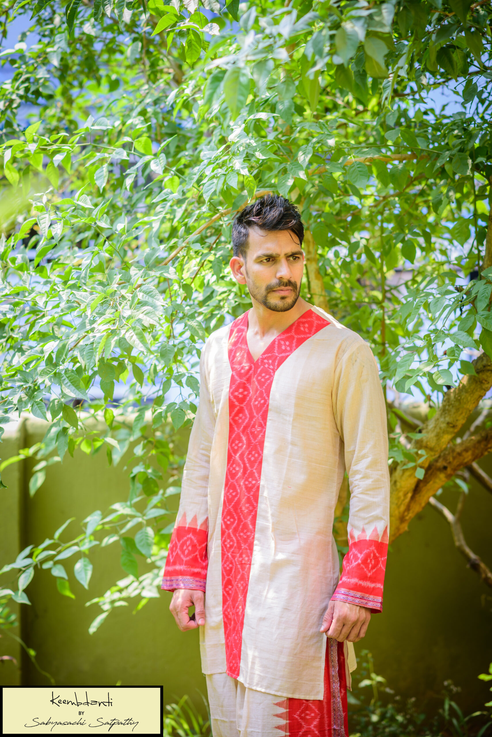 Handloom Kotpad (pink) - Image 4