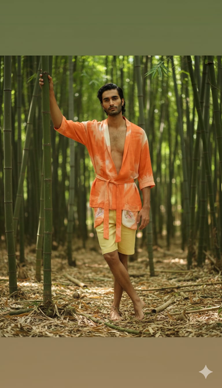 Bamboo Fibre (Orange)