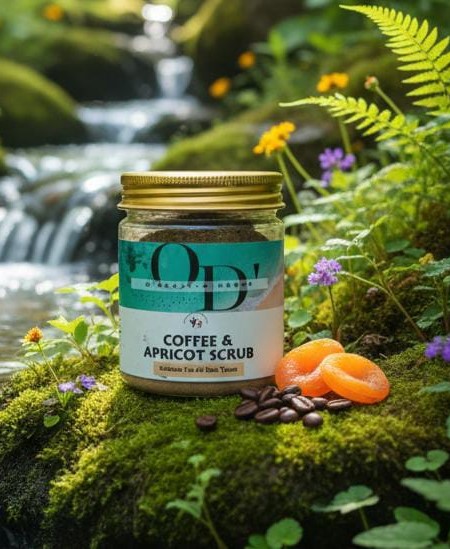 Coffee And Apricot Scrub