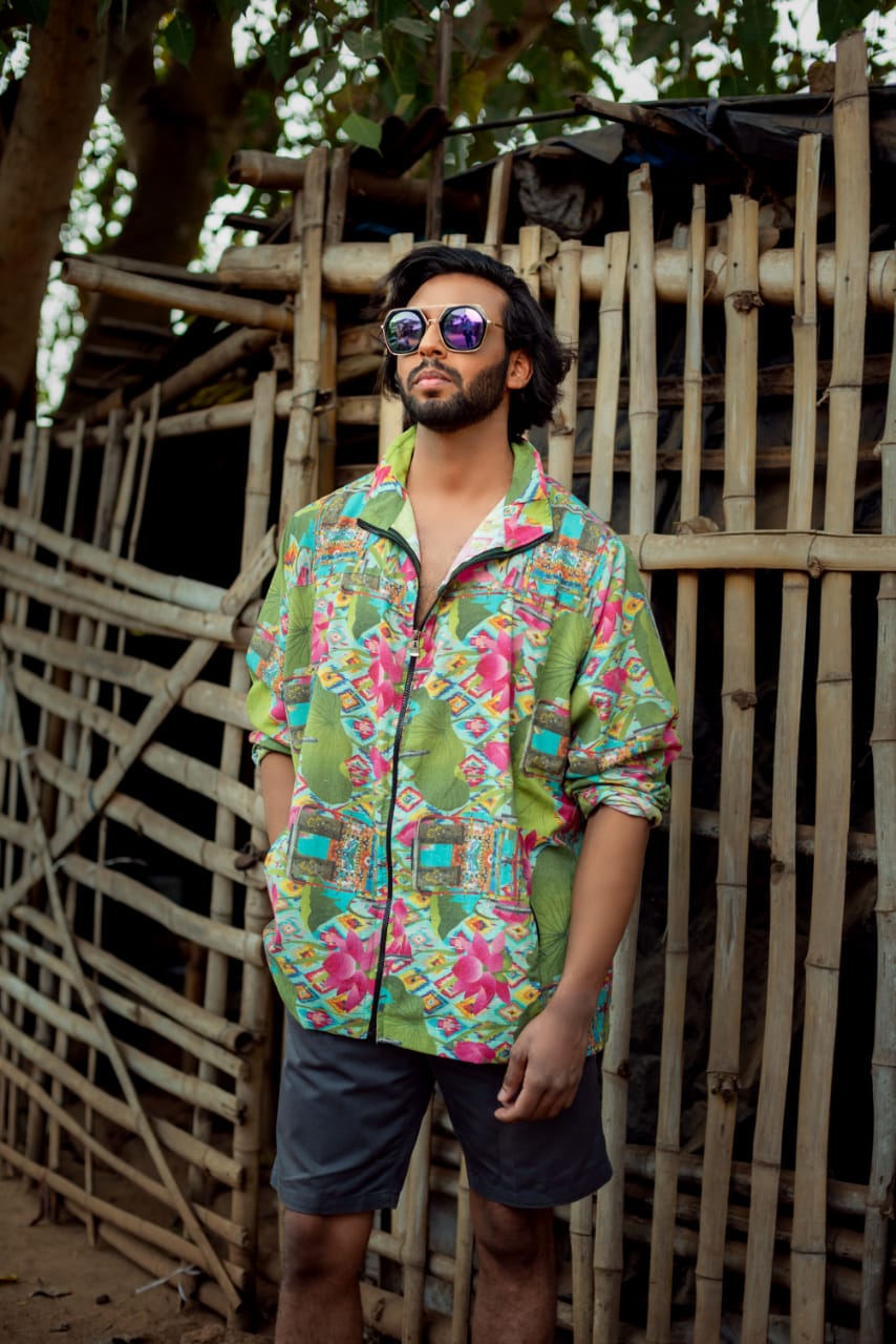 Summer Wear(Green Pink) - Image 2
